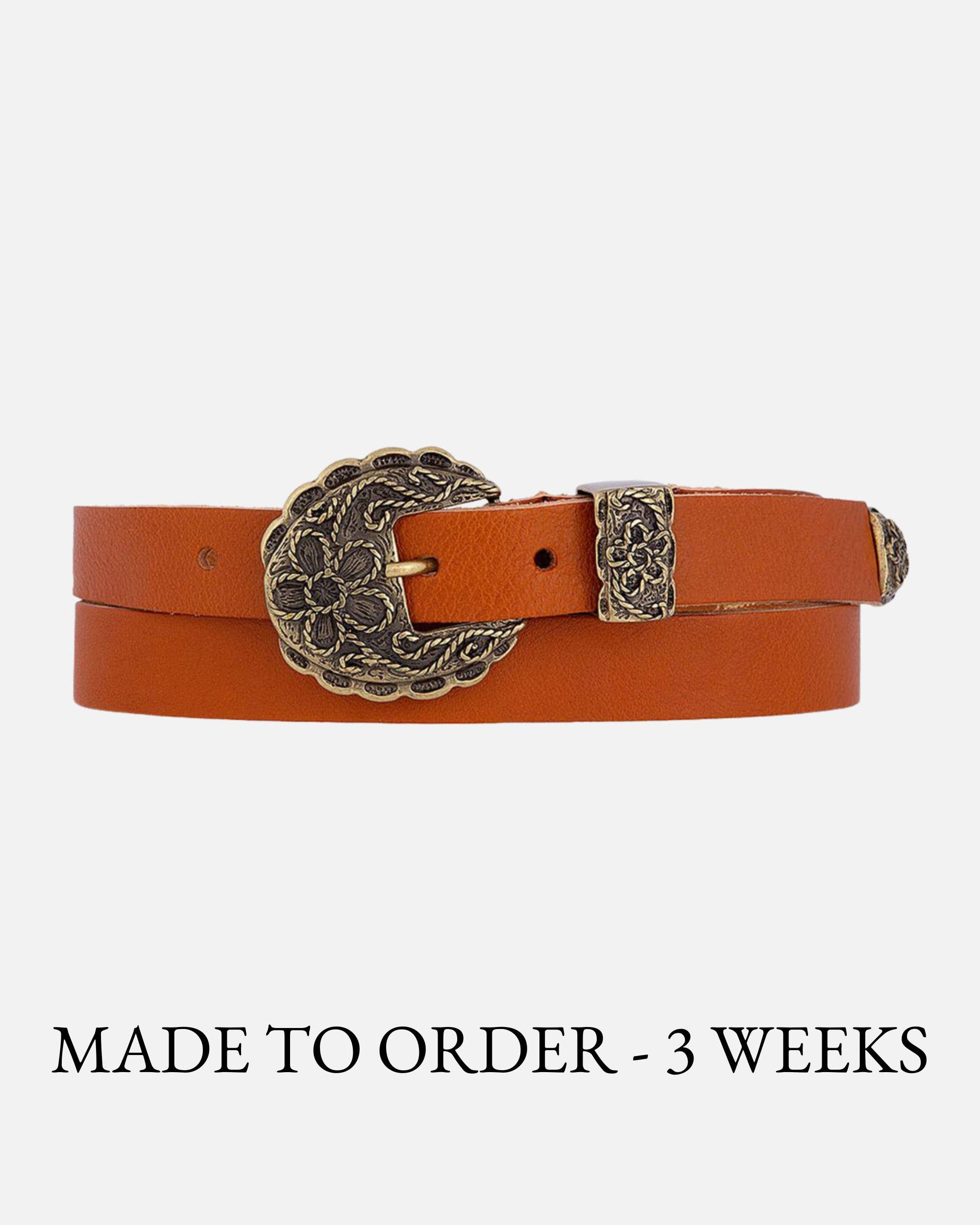 Amsterdam Heritage Belts, Bags, Apparel & Jackets EU – Cinto - Mulher por atacado – FEITO POR ENCOMENDA Anabel | Cinto de Pele Fino Mulher6