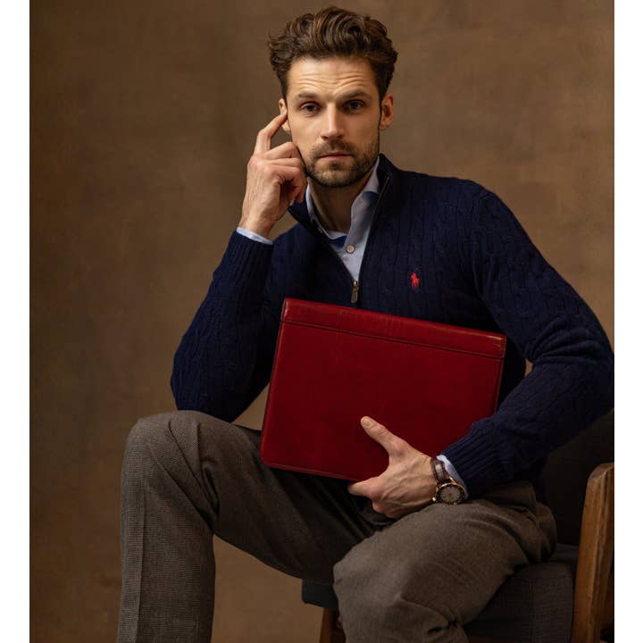 Time Resistance - Wholesale Folders - Leather A4 Documents Folder Organizer - Candide12