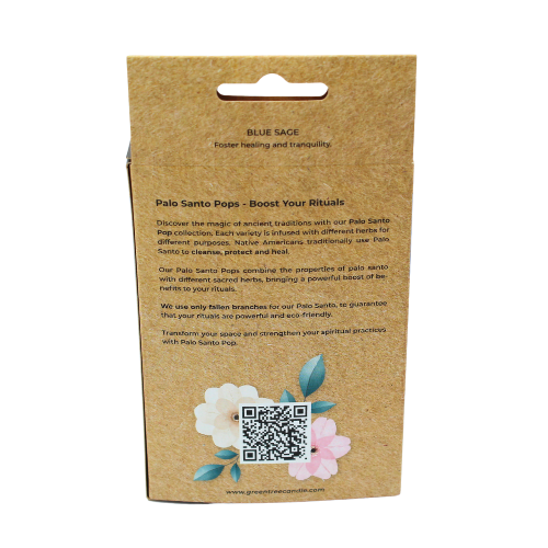 Green Tree - Wholesale Sage Bundle - Palo Santo Pop Blue Sage Set of 3 pcs2
