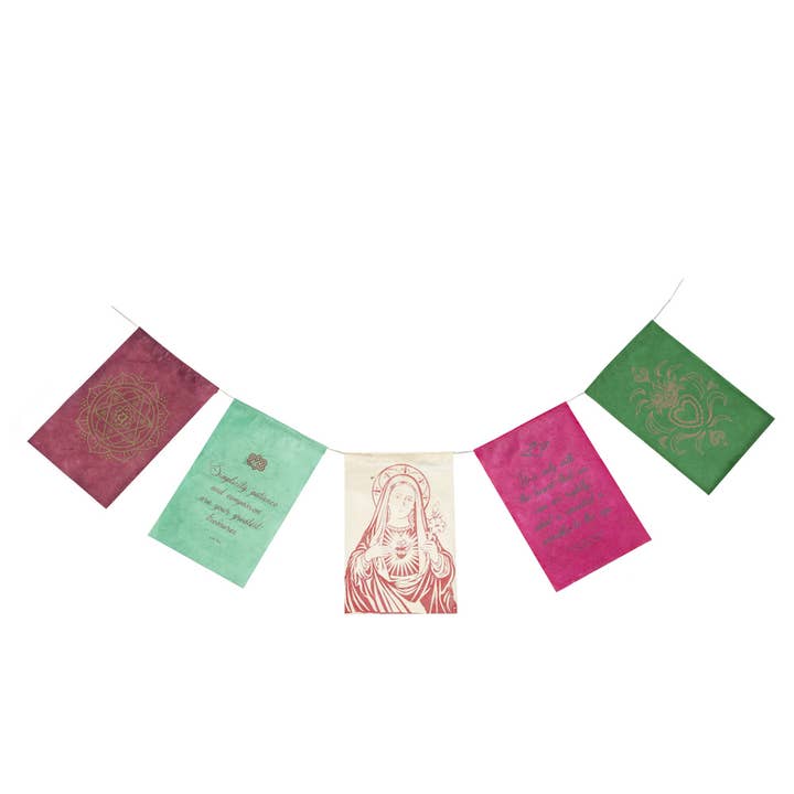 Wishing flags | Compassion | Mitgefühl | Compassie for wholesale by Koperberg