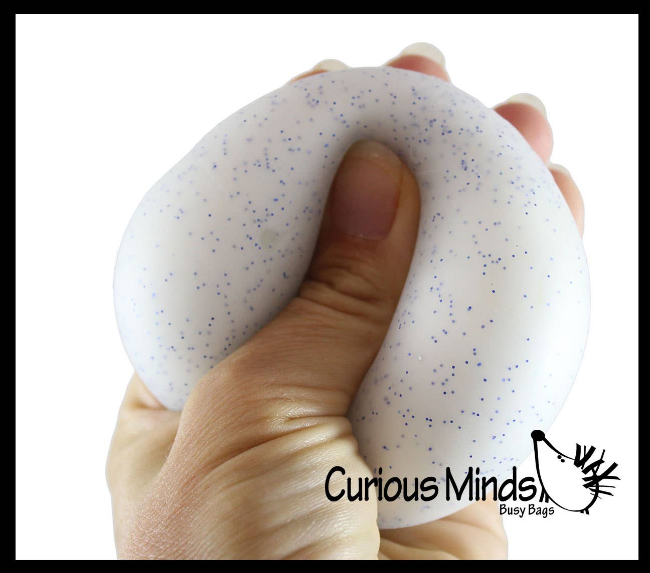 Curious Minds Toys – Brinquedo de espuma - Crianças e bebés por atacado – 1 Nee-Doh Snow Soft Doh Cheio Crotch Ball - Sons4