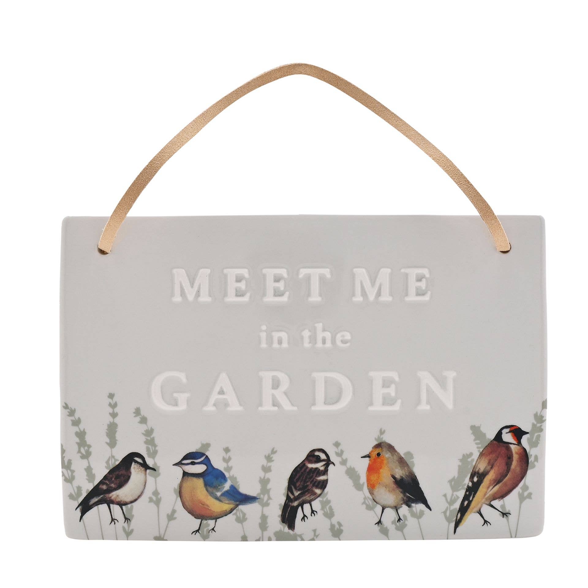 WIDDOP and Co. – wholesale Väggspegel – **MULTI 2** Country Living Garden Birds Plack0