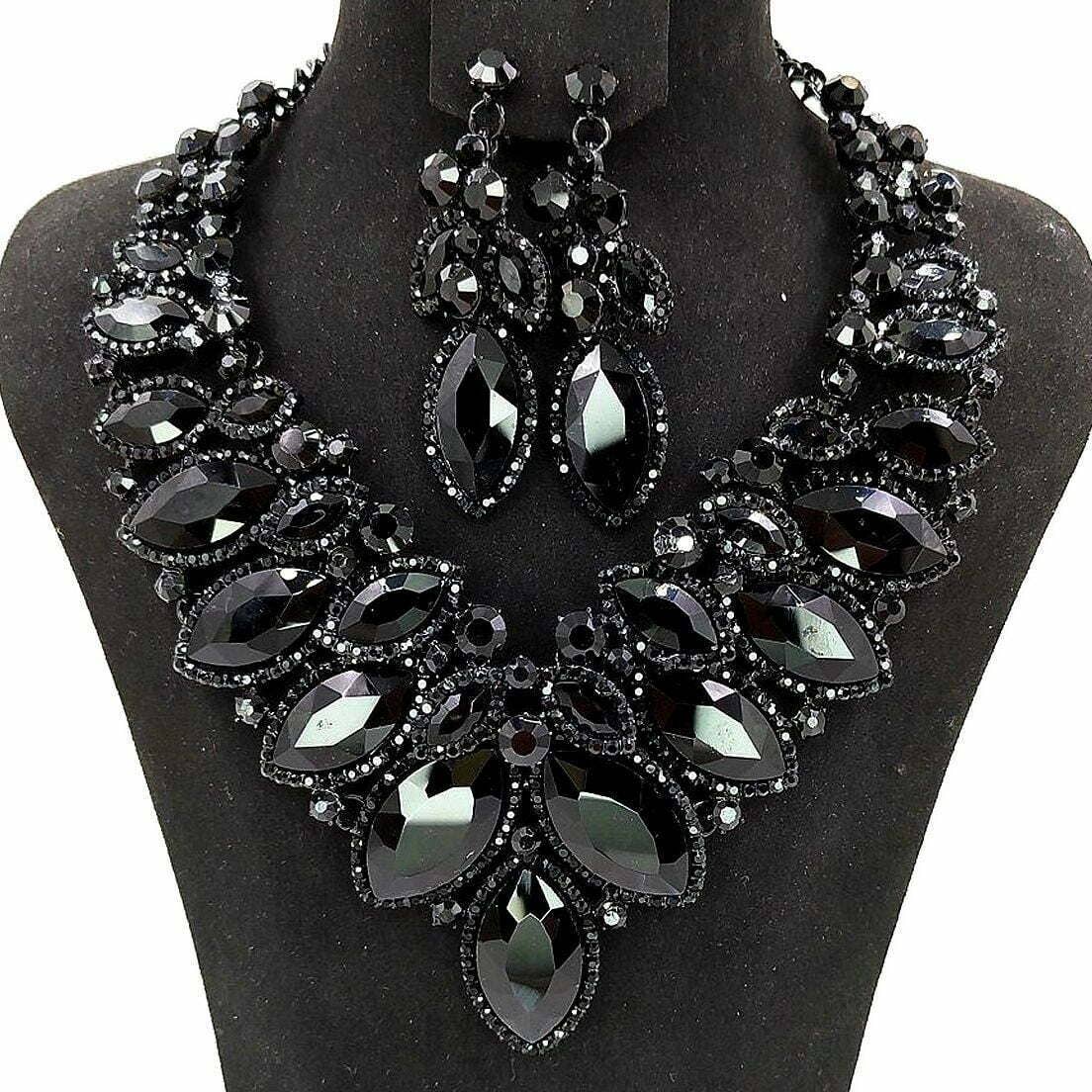 Diacly - Wholesale Jewelry Set - Cloud Oblong Shape Big Chunky Set6