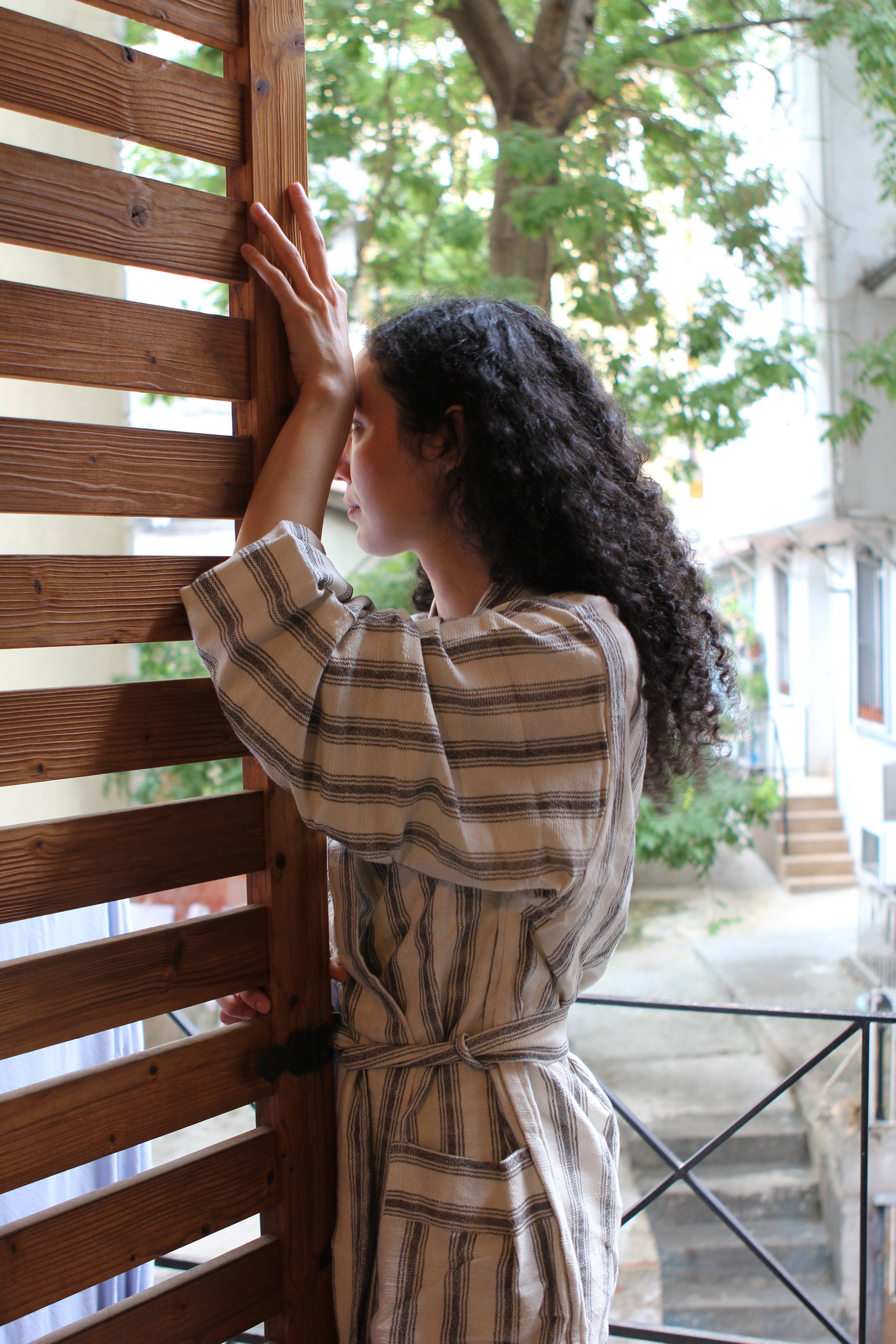 Eastern Woven - Vente Peignoir – unisexe - Titus Robe0