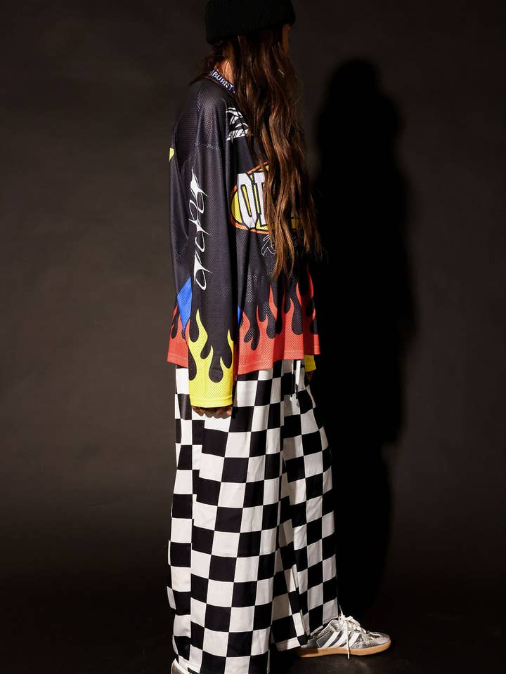 Burnt Toast - Wholesale Pants - Women's - Fast Lane Wide-Leg Pants14