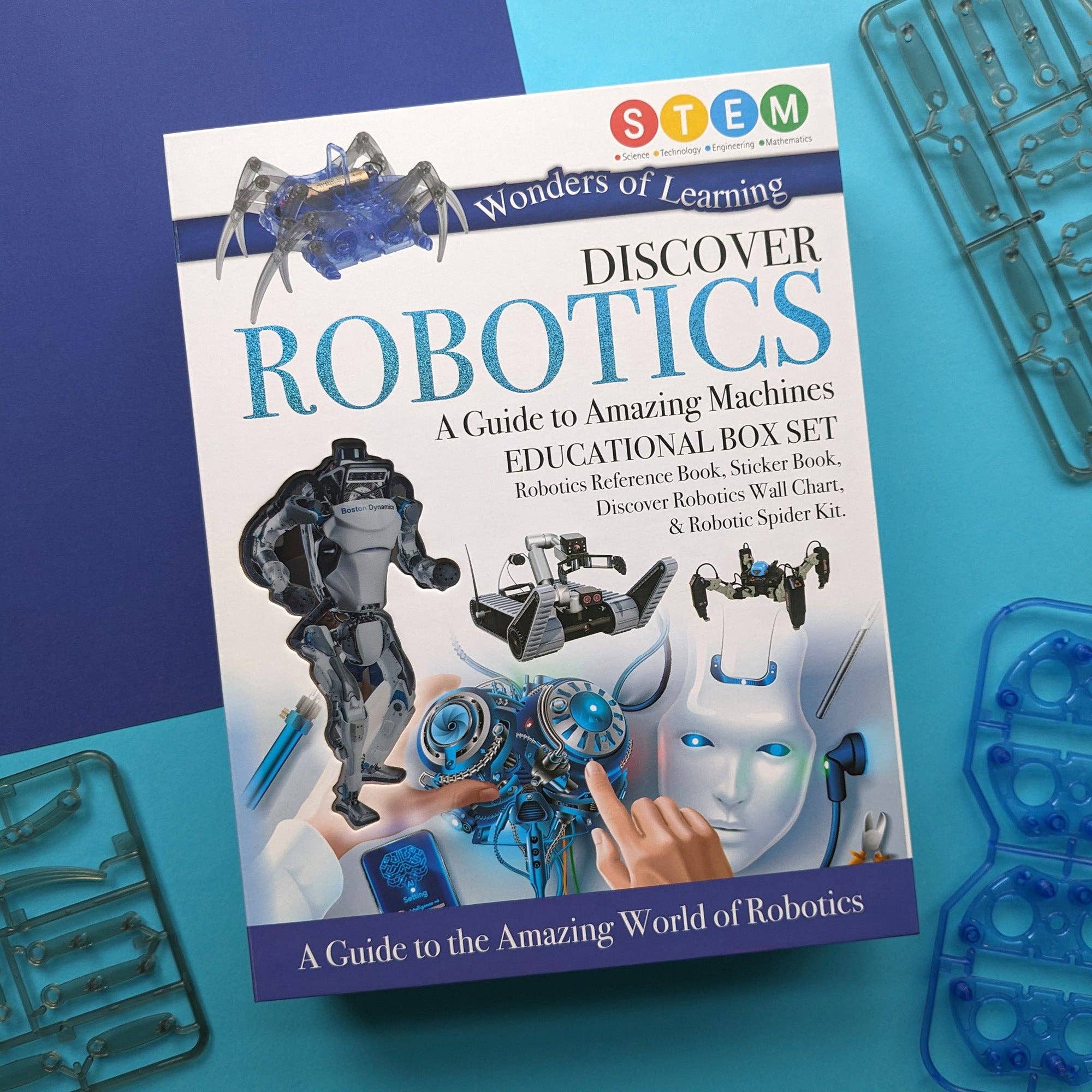 Robert Frederick Ltd - Venta al por mayor Conjunto de juguetes - Niños - Caja educativa Discover Robotics: aprendizaje STEM para niños1