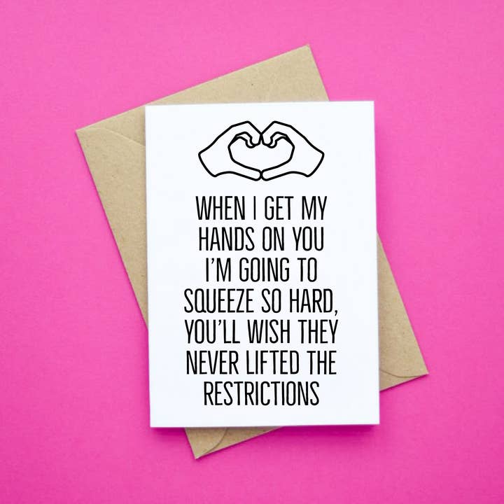 Når jeg får fat i dig for engroshandel hos Wonky Cards