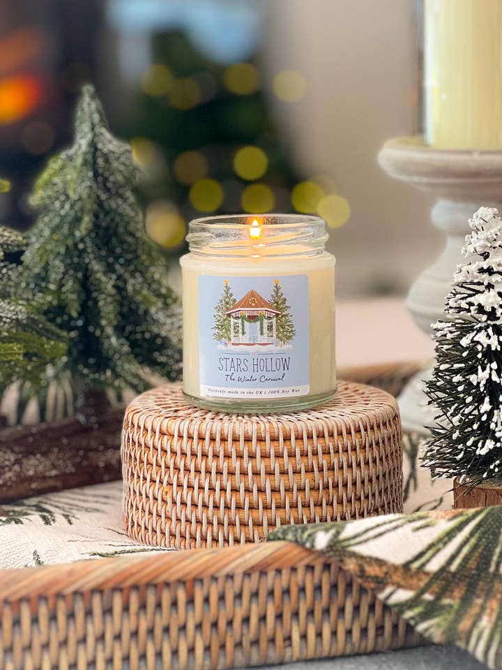 The Hollow Winter Carnival Candle | Gilmore Xmas Inspired for wholesale by Walts Waxes