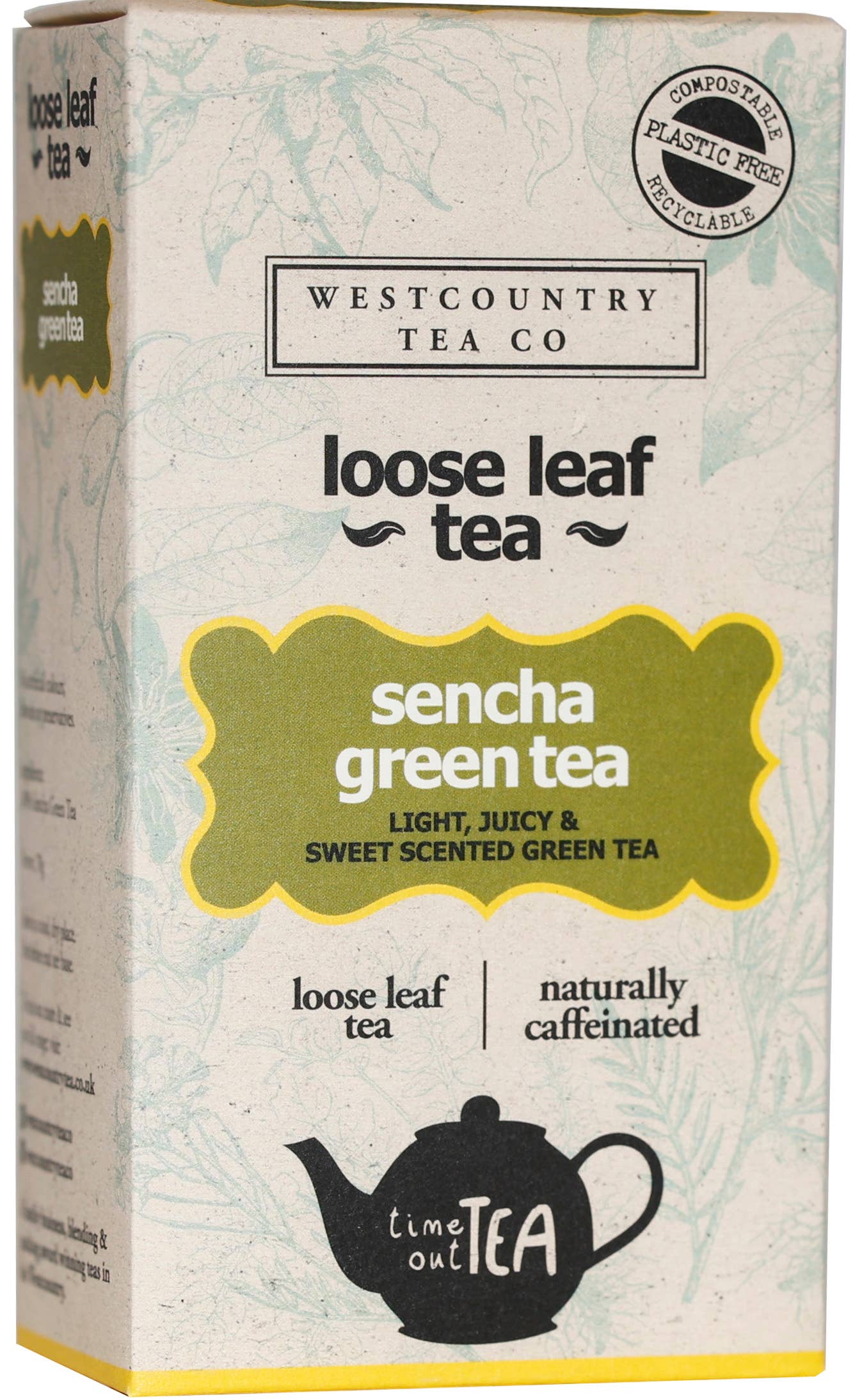 Westcountry Tea Co. - Wholesale Losse thee - Sencha groene thee met losse bladeren time-out thee
