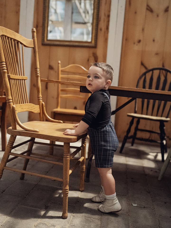 Geweven geruite overall voor wholesale door Hush.Shop