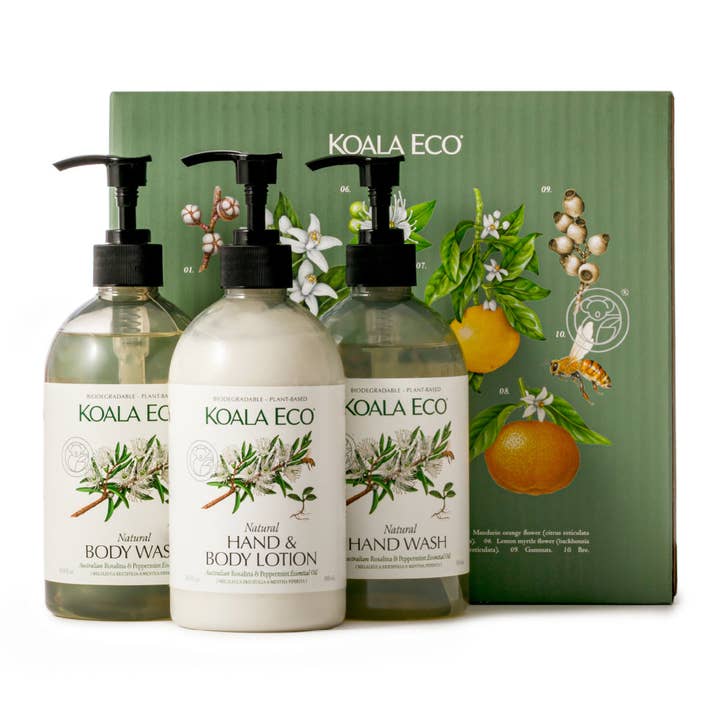 Naturalist Gift Set | for a clean home, body & mind for wholesale by KOALA ECO