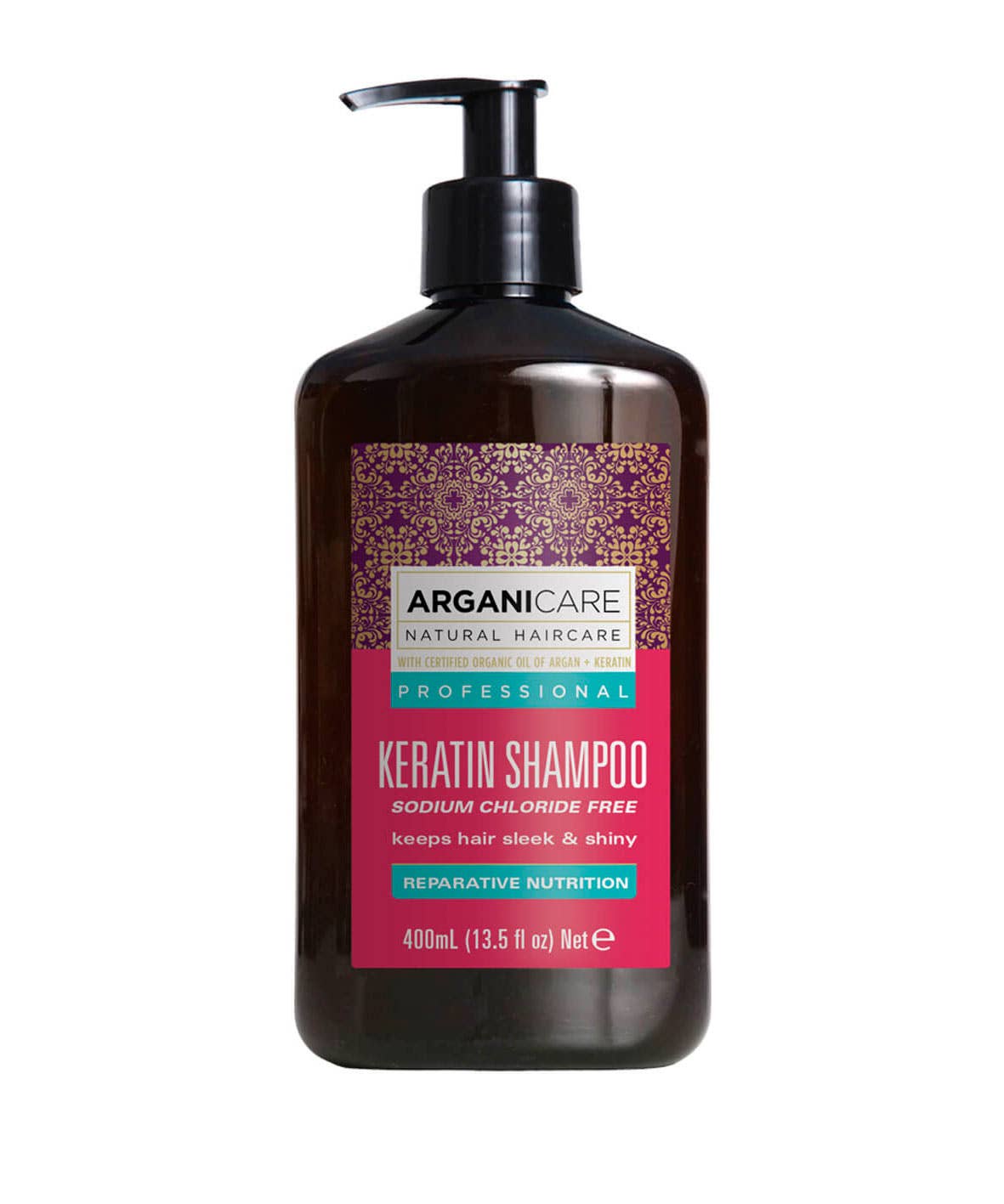 ARGANICARE – Engroshandel Hårshampoo – Reparerende og nærende keratin shampoo1