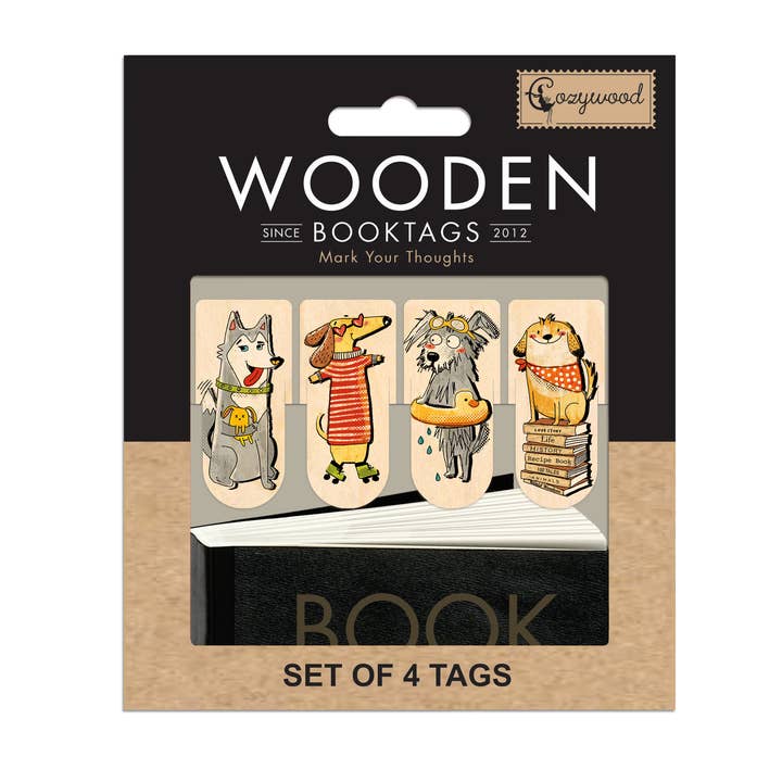 Dogies, set di segnalibri per la vendita all'ingrosso da parte di Cozywood