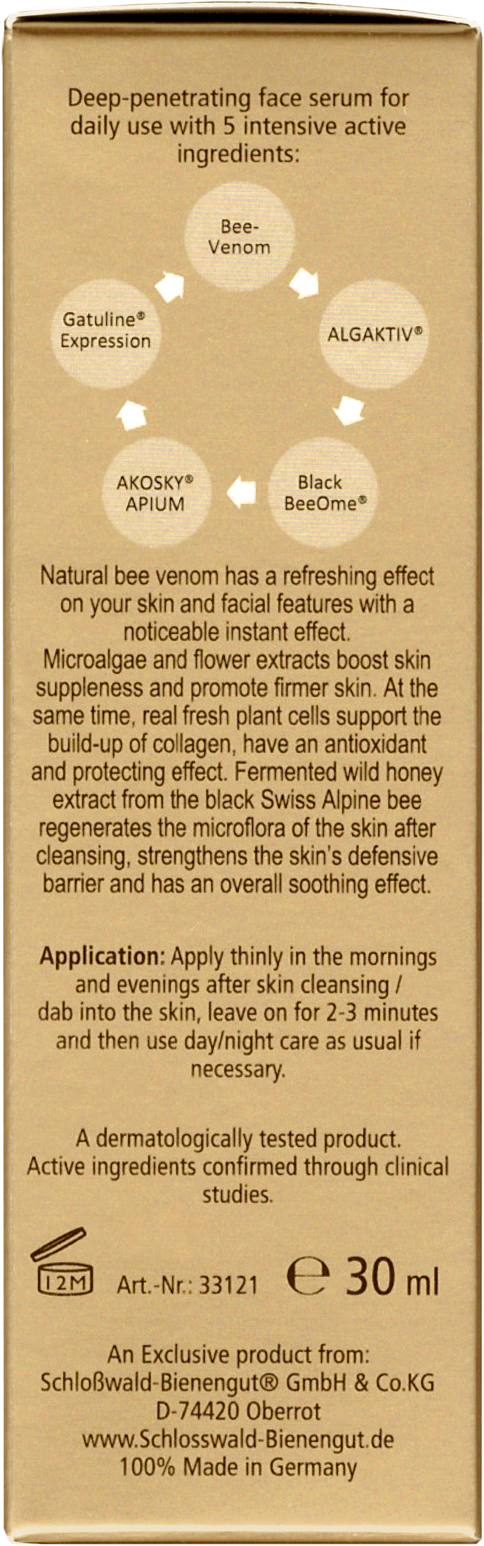 Schloßwald-Bienengut® - Wholesale Facial Serum/Concentrate - Serum-Royal® Bee Venom Serum3