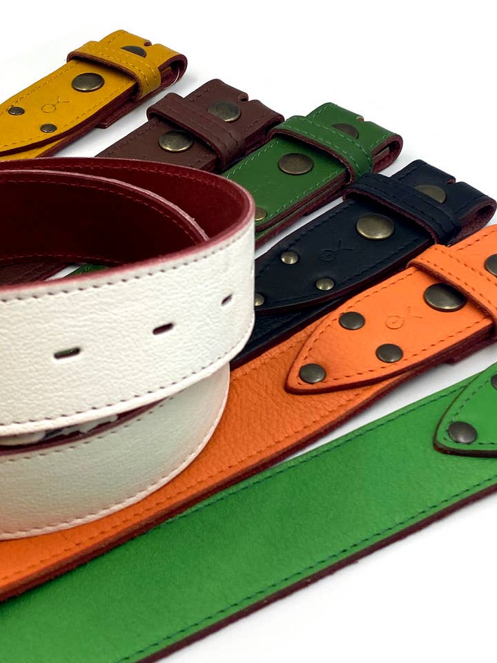 NAPPA LEATHER BELT - 27040NAP for wholesale by Yolete