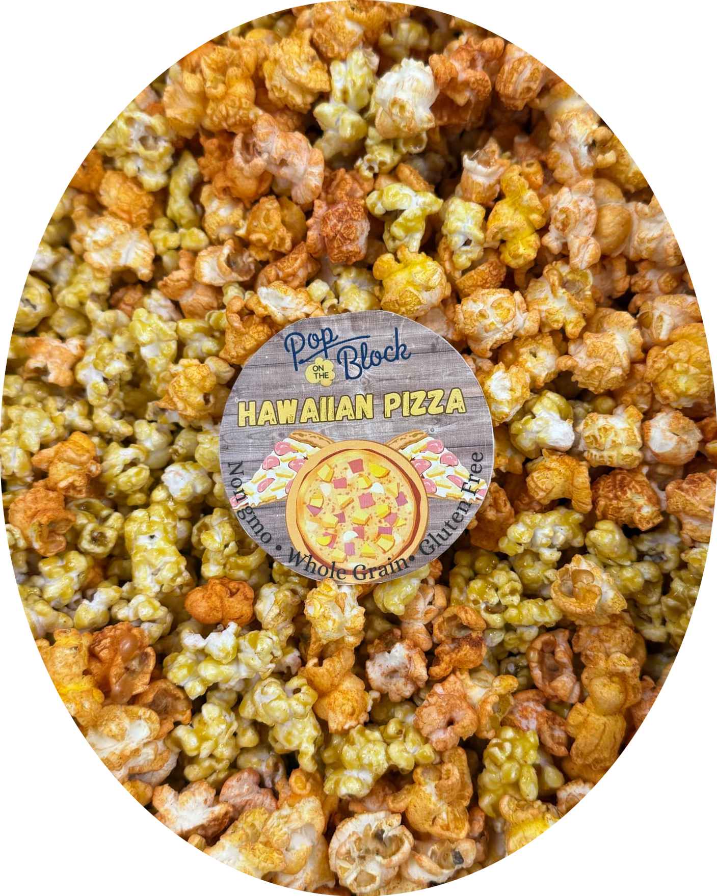 Pop On The Block - Wholesale Popcorn - Hawaiian Pizza Popcorn1