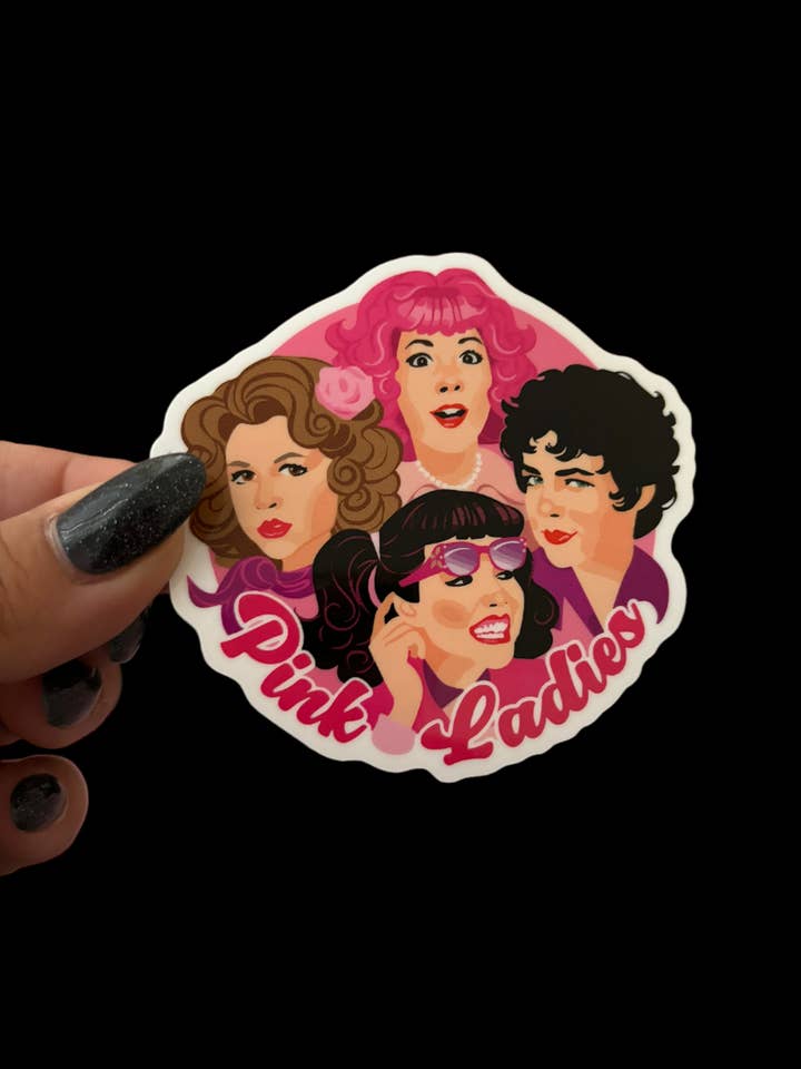 Roze vinylsticker voor dames voor wholesale door I Will Cut You Creations