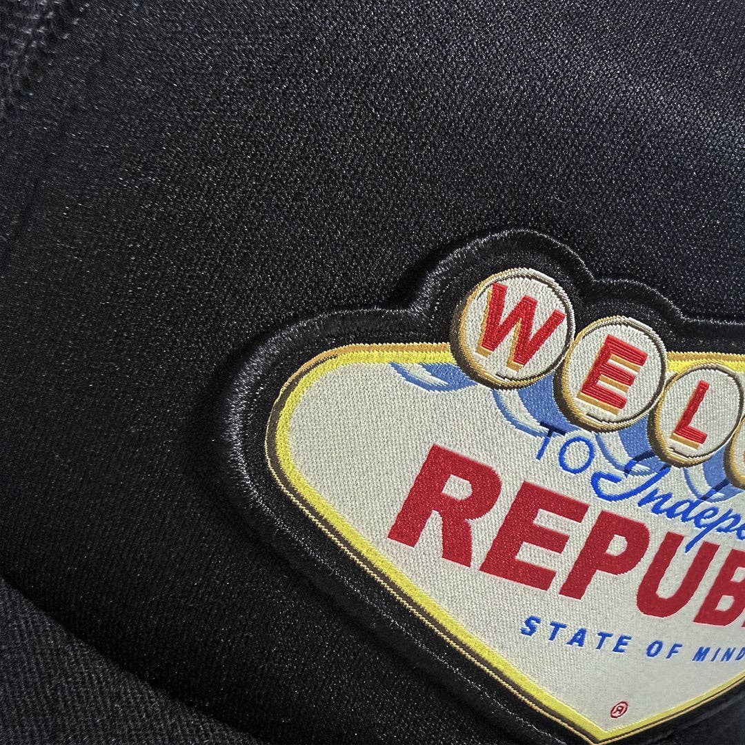 Independent Republic - Wholesale Trucker Hat - Unisex - State of Mind ©Black Trucker2