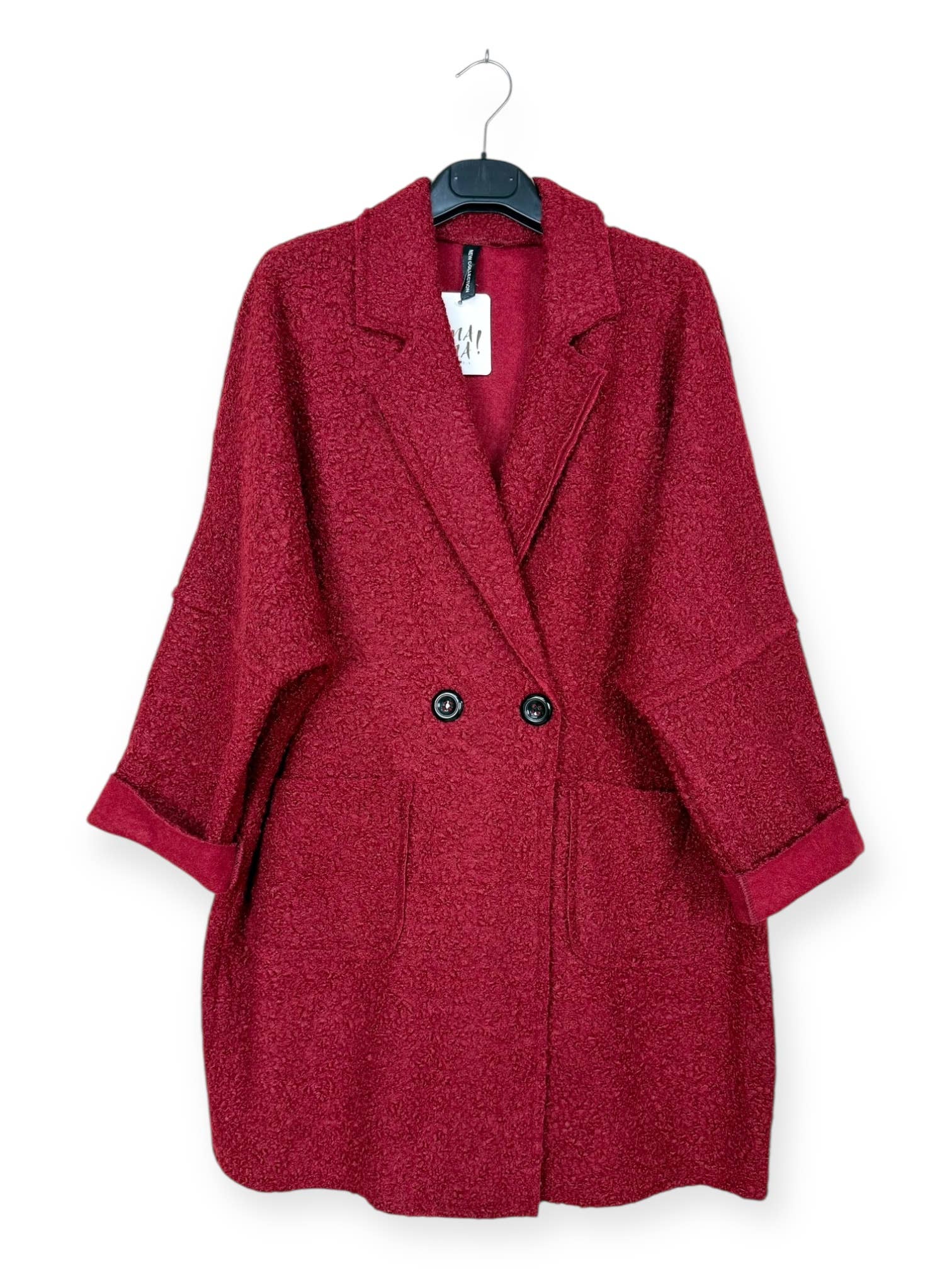 Lucky Nana - Wholesale Coat - Women's - AH 20803 - Double-Breasted Coat26
