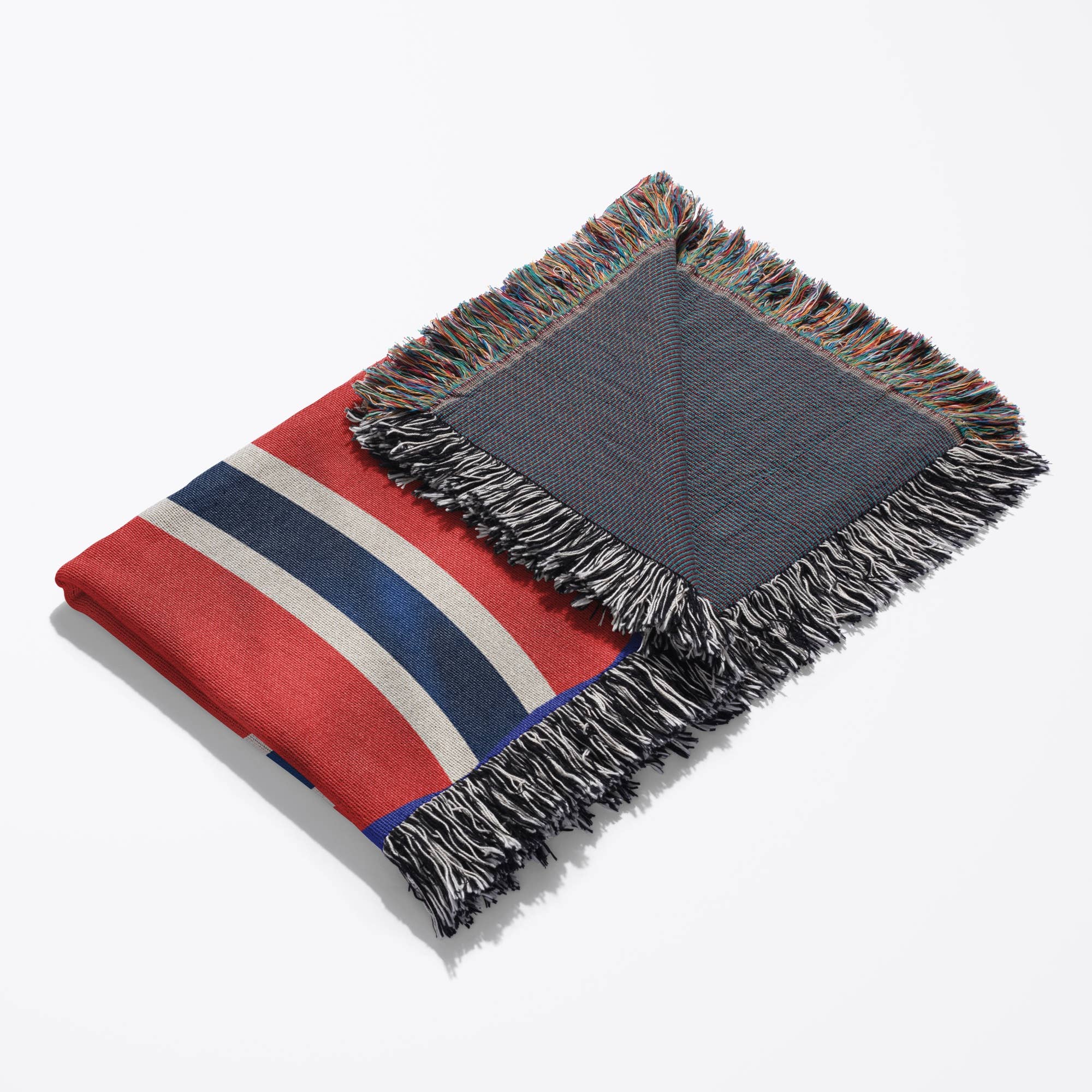 3dRose - Wholesale Throw Blanket - 3dRose, The flag of Norway on a blue background with the Kingdom of Norway in English and Norwegian, Blanket3