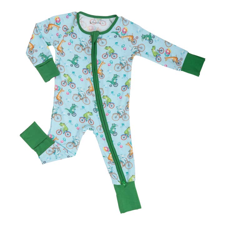 Hjul Vild Baby Bambupyjamas för wholesale av LollyBanks