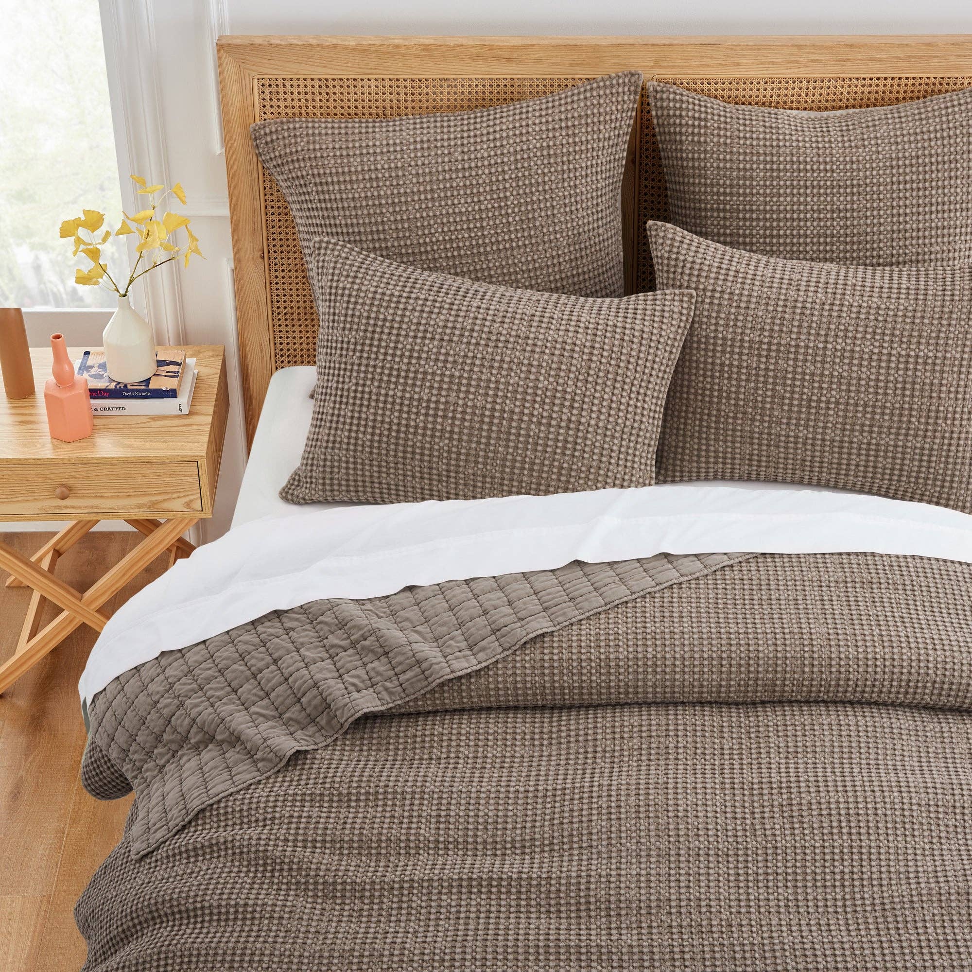 Levtex Home - Vendita all'ingrosso Set di lenzuola - Set trapuntato Mills Waffle82