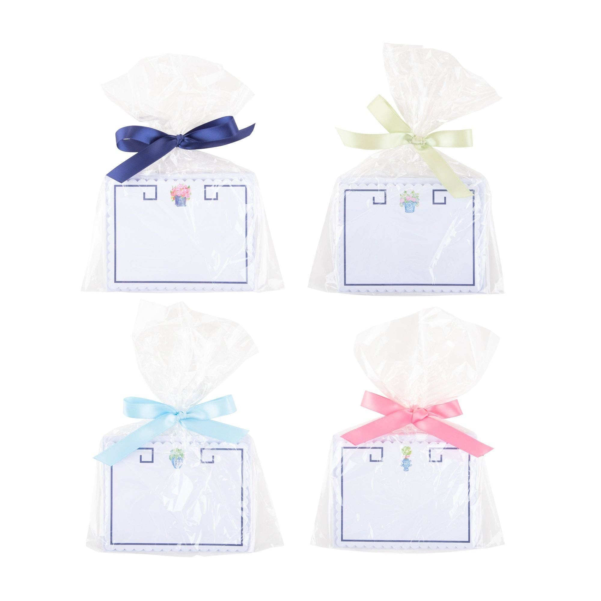 Mainstreet Collection - Venta al por mayor Conjunto de papelería y tarjetas - Nota plana en forma de vieira de Southern Blooms2