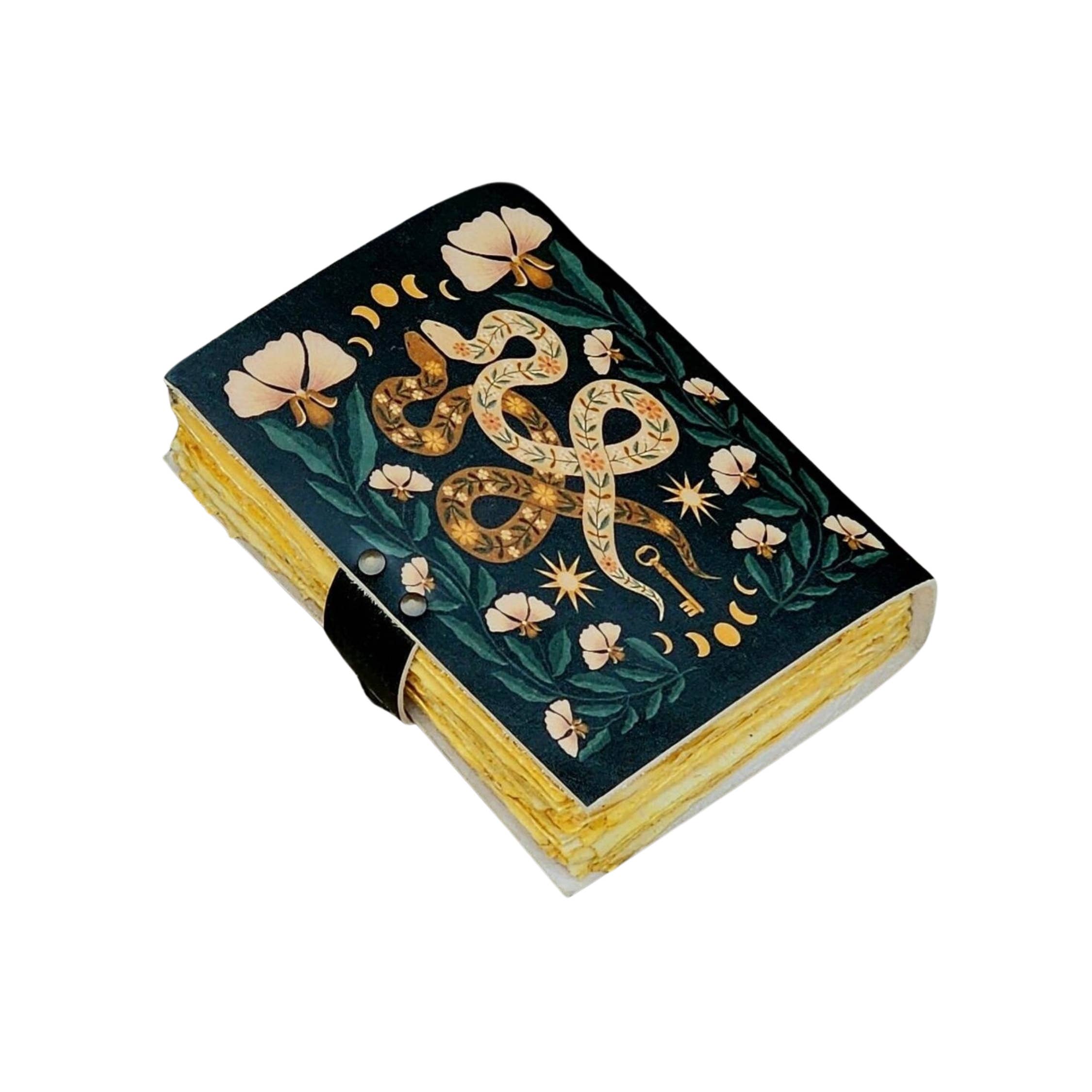 Billion Brothers - Wholesale Journal/Diary - Snake Print Leather Journal Spellbook Book of Shadows Diary4