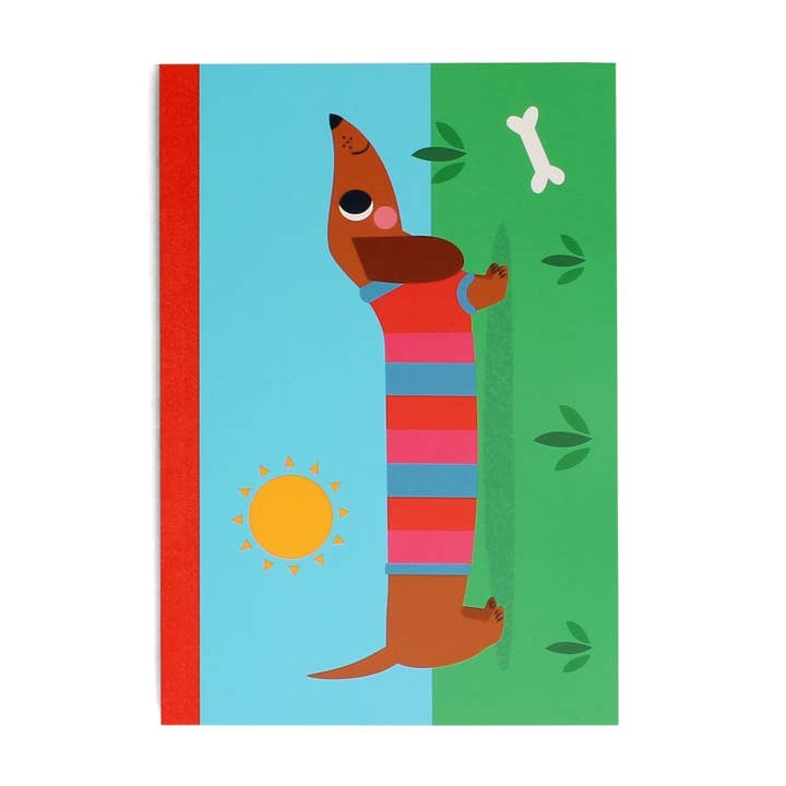 A5 Notebook - Sausage Dog for wholesale by Rex B2B - UK