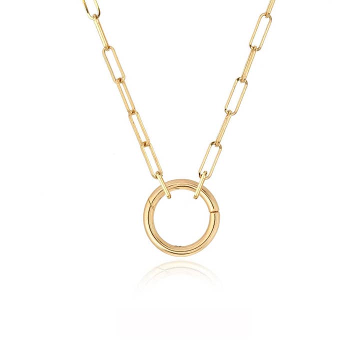 Clip Charme Rond pour la vente par Rachel Reid Jewelry