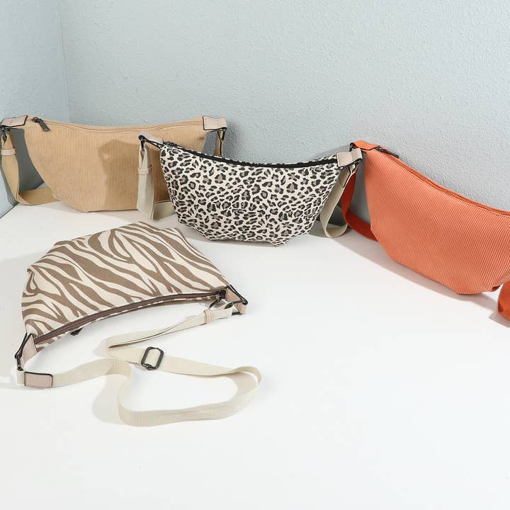 Corduroy shoulder bag, lightweight and practical (Copy) for wholesale by INES DELAURE