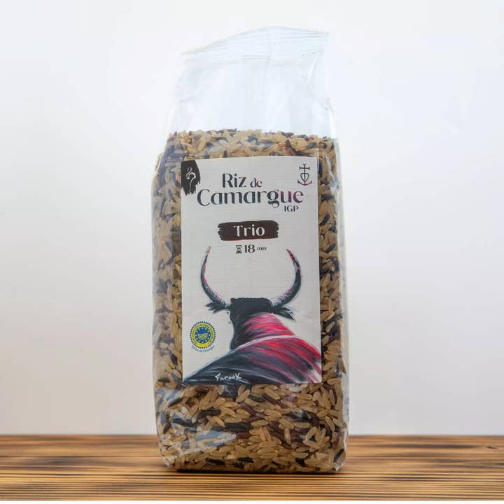Camargue rijst PGI "TRIO" voor wholesale door Atelier du Sel Camargue