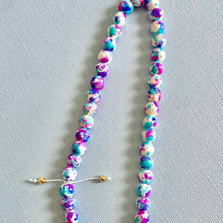 Mad Collector – wholesale Phonecase strap – Lison Purple Gold Phone Jewelry