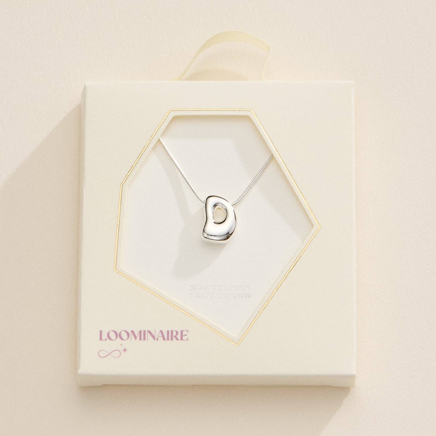 Frem - Wholesale Pendant/Charm Necklace - 16 Assorted 18K Gold Dipped Bubble Initial Necklace38