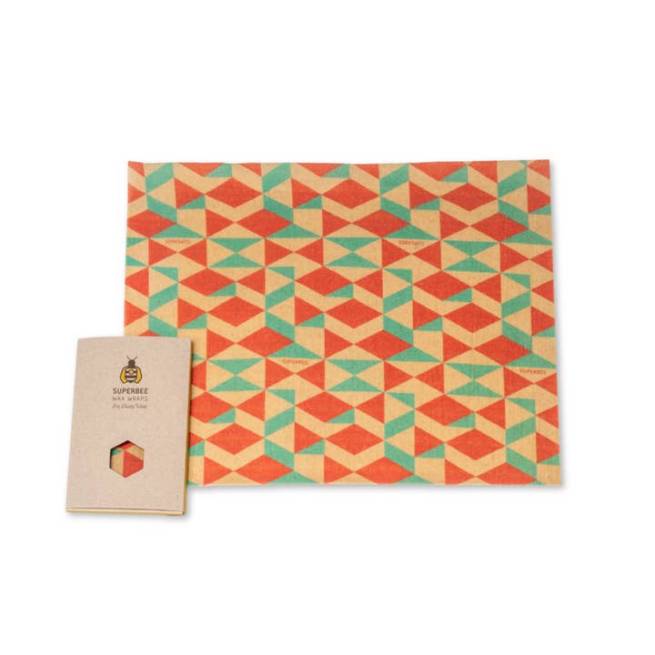 SuperBee - Eco Living Made Easy - Wholesale Food storage wrap/bag - Reusable Beeswax Bread Wrap XXL5