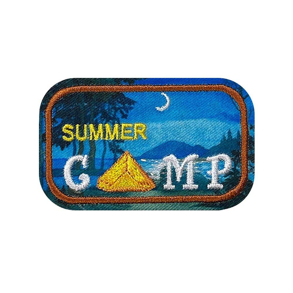 Wholesale Applique - Wholesale Patch - Summer Camp - Iron on Embroidered Patch