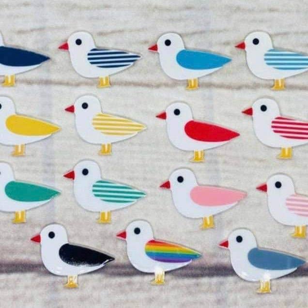 Jewells – wholesale Hair clip – Women’s – Seagull or Puffin resin hair grip clip9