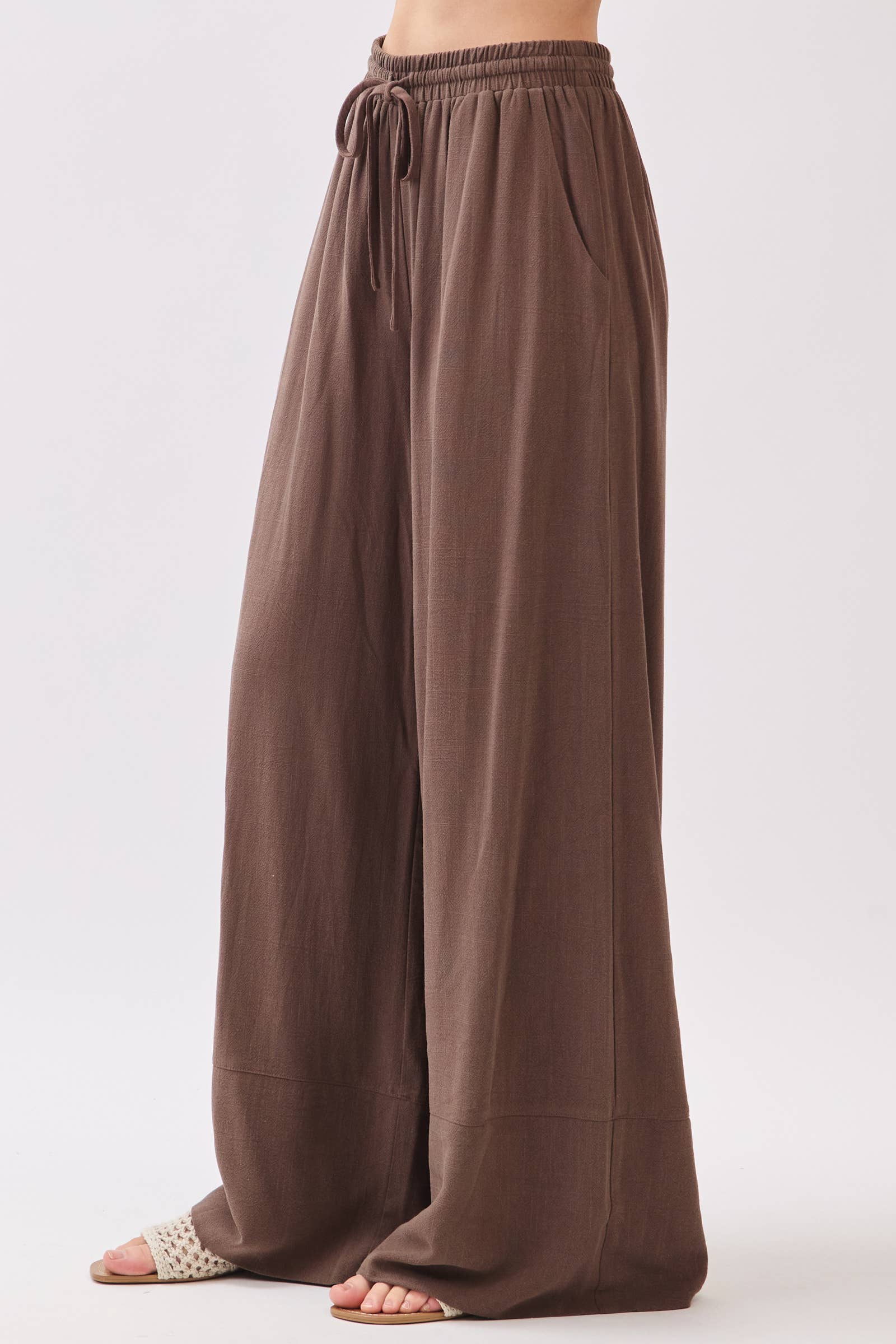 Final Touch - Vente Pantalon – femme - Pantalon large uni - VEP70000513