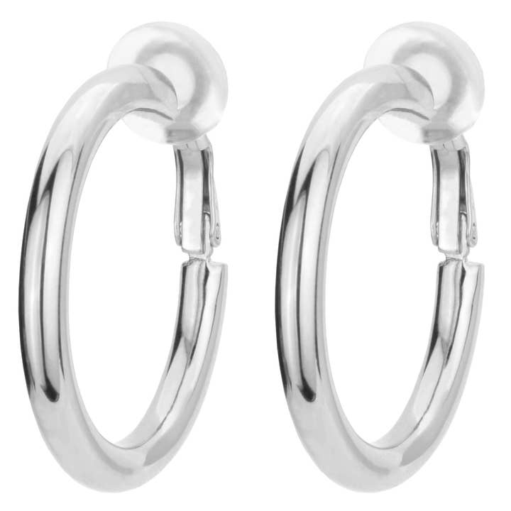 Traveller Drop clip örhängen - guldpläterade - röd cr - 157694 för wholesale av Hollander Jewels B.V.