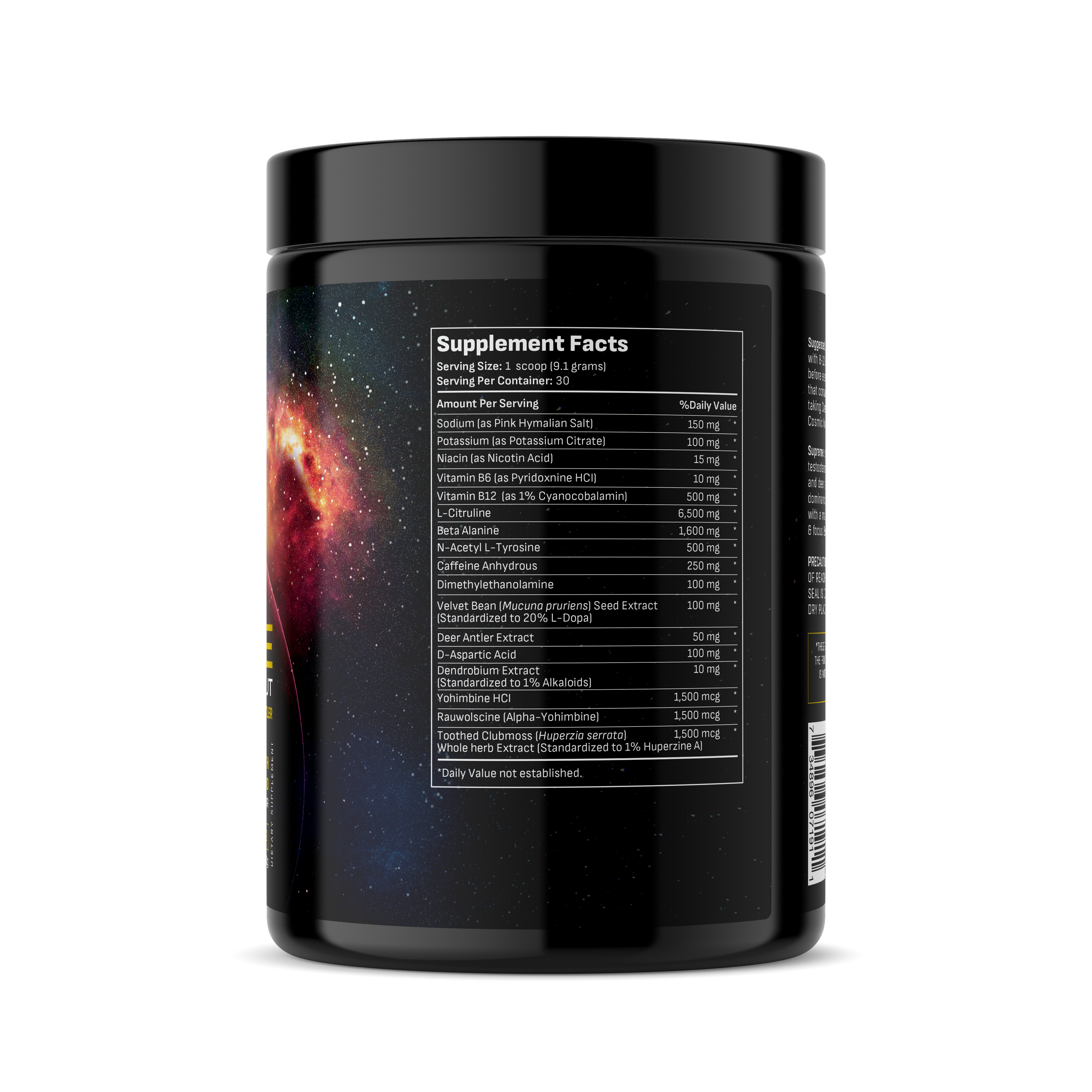 Complete Nutrition – Großhandel Nahrungsergänzungsmittel/Vitamin zum Einnehmen – SUPREME PRE-WORKOUT FÜR MÄNNER - Säbelzahntigerblut2