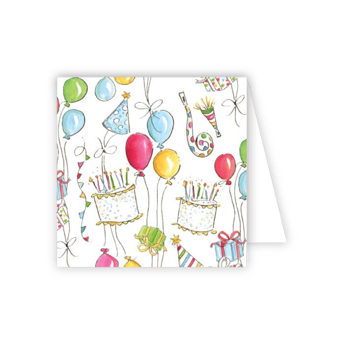 RosanneBeck Collections – Engroshandel Fødselsdagskort – Party Ikoner Kabinet Card