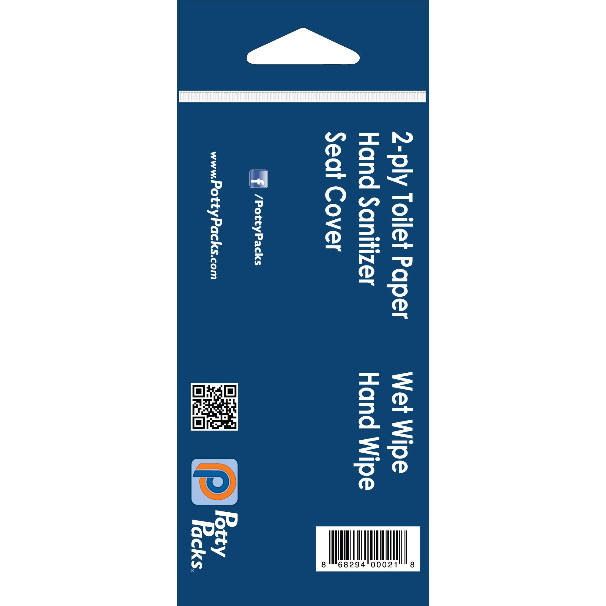 Potty Packs - Vente Papier toilette - Tout sauf les toilettes - Kit Potty Pack avec lingettes humides incluses1