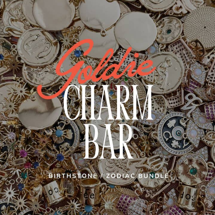 BIRTHSTONE / ZODIAC CHARM BUNDLE: SMALL SET for wholesale by Goldie Charm Bar