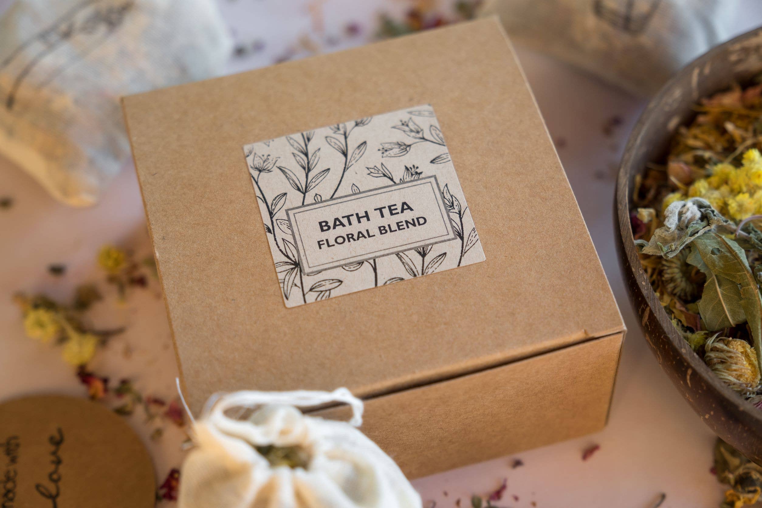 Hera By Hera Bath and Body - Wholesale Bath Soak/Milk - Bath Tea, Bath Tea Soak, Bath Tea Bag, Floral Bath Tea Soak, Holiday Gift, Stocking Stuffer3