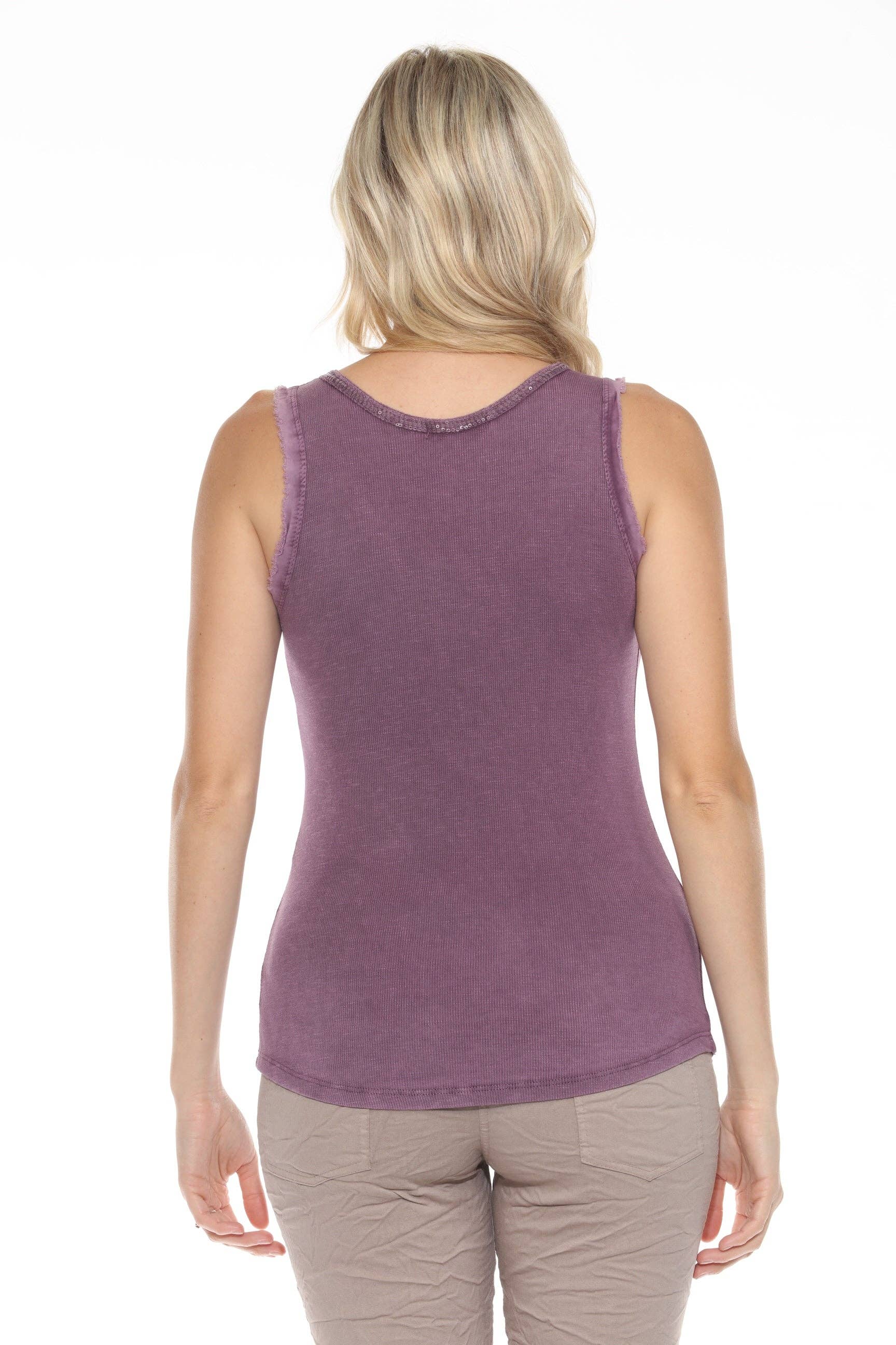 Marisima by Urban Mangoz – Tops – Mulher por atacado – Tops de Alças com Decote em V e Lantejoulas10