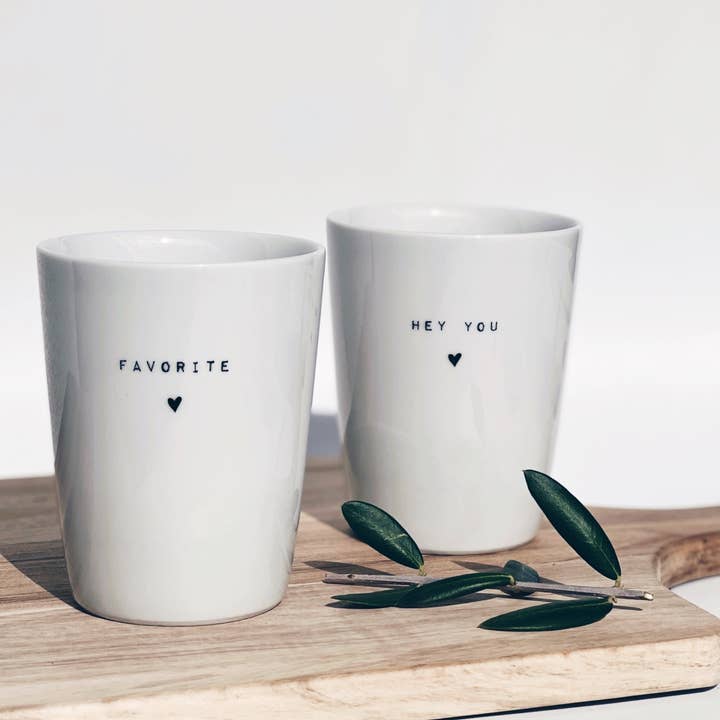 Goldscherben - Wholesale Coffee Mug - Heart mug cup ♡ I Heartfelt gift