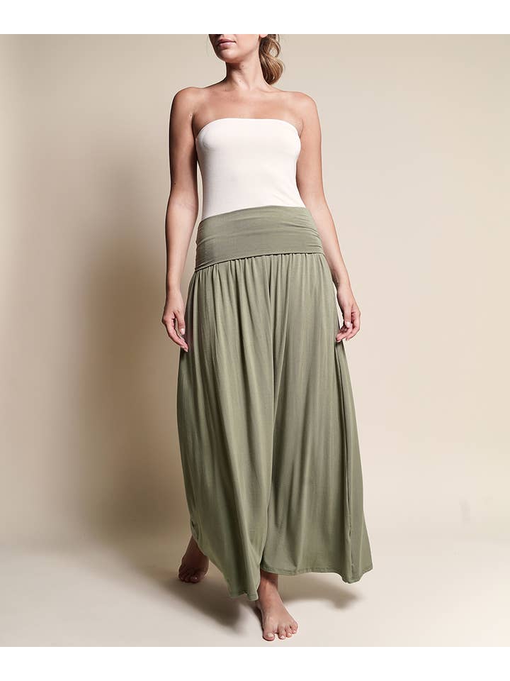 Studio Ko Clothing - Wholesale Skirt - Women's - BAMBOO YOGA MAXI SKIRT