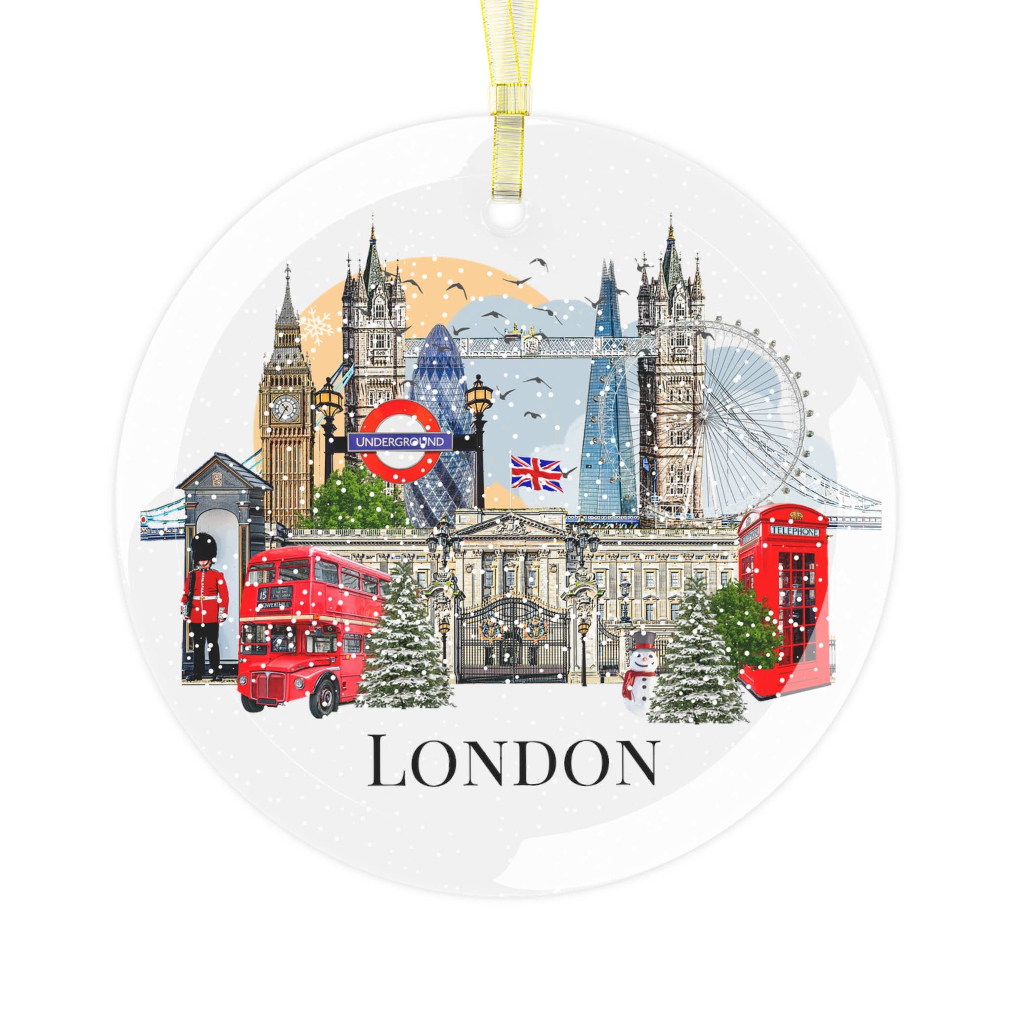 simply blessed shy - Wholesale Ornament - London Christmas Ornament1