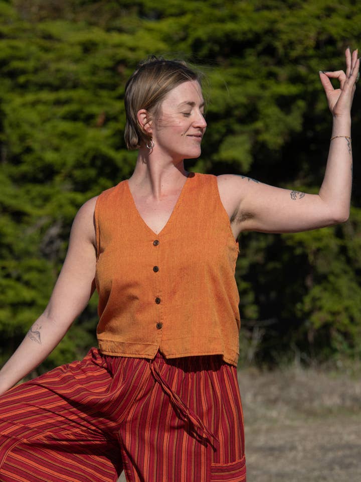 Zig Zag Asian Collection - Wholesale Shirt - Women's - Button Down Kurta Vest Top10