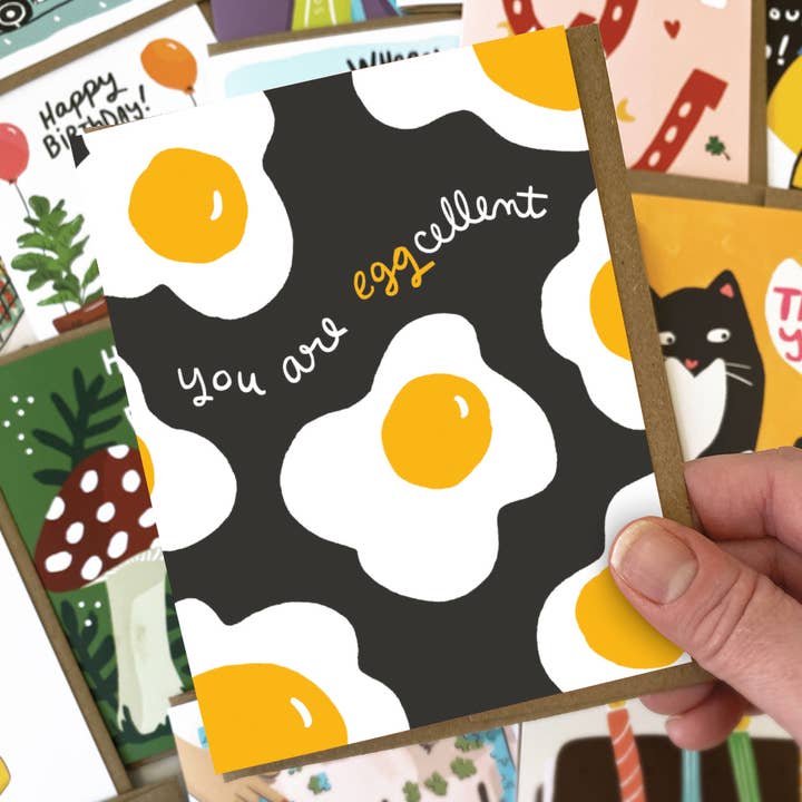 Kat French Design - Wholesale Congratulations Card - You are Eggcellent Congratulations Card1